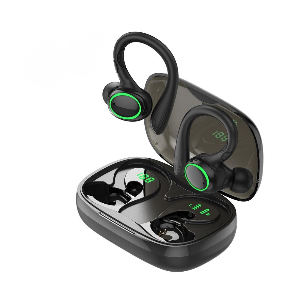 Sports Bluetooth Headset Ultra -long Standby TWS Hanging Ear Hanging, Waterproof Noise Reduction Wireless Headset