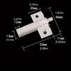 10PCS Gray White Kitchen Cabinet Door Stop Drawer Soft Quiet Close Closer Damper Buffers For Furniture Hardware