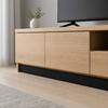 Cuttable Furniture Space Barrier Strip | Discreet, Soft Black, Sofa seal strip,