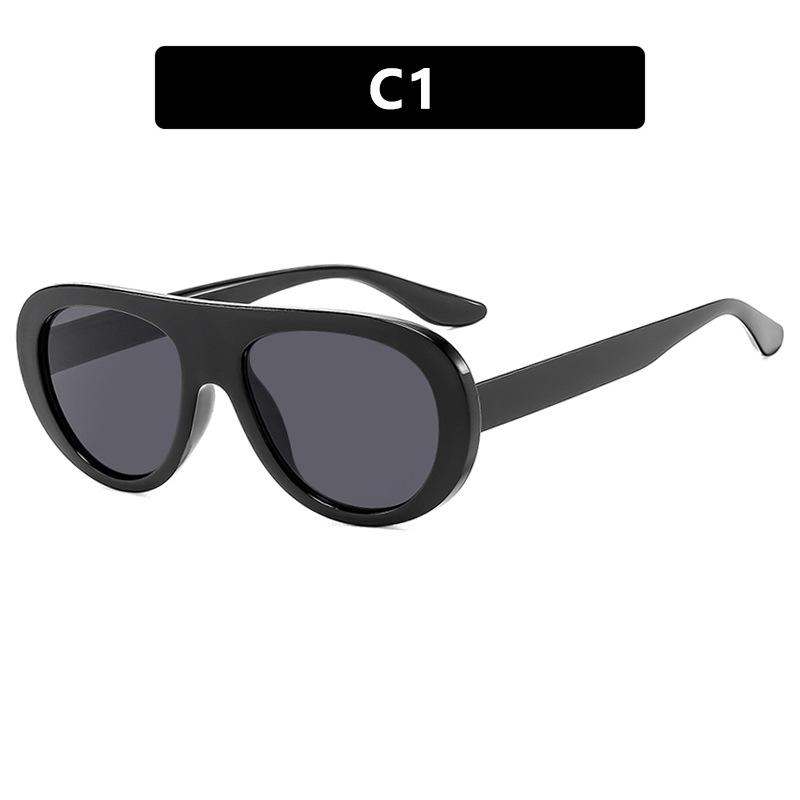 Kedun Trendy Toad Sunglasses – 2025 Internet Celebrity Style, Chic Sun Protection