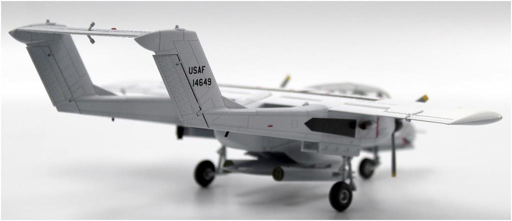 ICM Scale Air Force Bronco Plastic Model Kit 72185 1/72 U.S. OV-10A