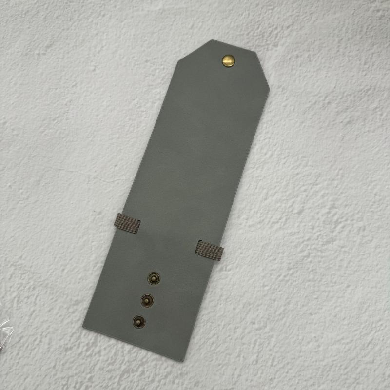 1 Pieza Cartera de Cuero PU / Envoltorio para Dinero Portafolio de Acceso Rápido Organizador Pinza Portabilletes Bolsillo para Guardar Cartera de Bolsillo