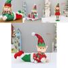 Adorable Plush Fabric Elf Doll For Christmas Festival Decoration And Gift Ideas