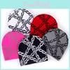 Acrylic Style Street Knit Hat For Men And Women With Letter Chain Embellishments