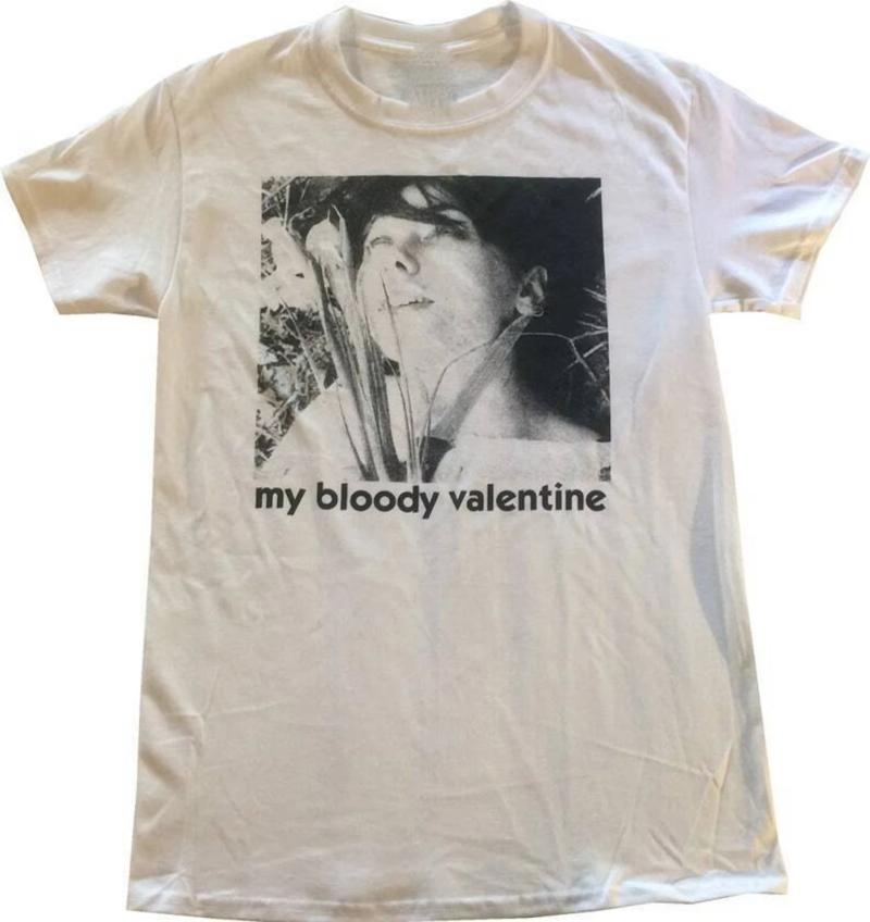 Unisexs And Unisexs Summer New Tshirt Self Appreciation Rock Band My Bloody Valentine Classic Poster Pattern Printed Tshirt