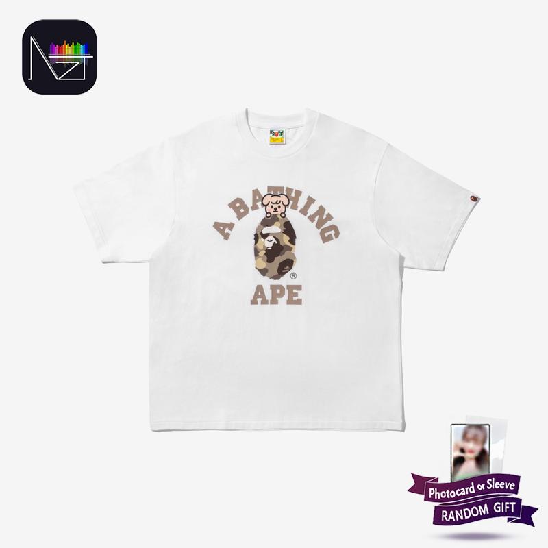 

[ПРЕДЗАКАЗ] STRAY KIDS × BAPE – Футболка PuppyM COLLEGE (Сынмин Вер.) S
