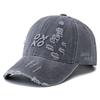 Heißer Verkauf Gewaschene Baumwolle Vintage Kappe Hohe Qualität OK-KO Buchstabenstickerei Baseballkappe Herren Damen Outdoor-Sportarten Papa-Hüte