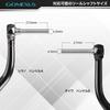 Gomexus E38 Reel Handle EVA Round Replacement Handle for Daiwa Type S and Shimano Type A Spinning Reels and Baitcasting for Sea Boat and Lure Fishing