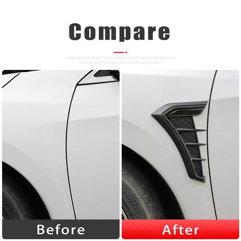 2Pcs New Car Decorate Fender Body Side Emblem Sticker For Dacia Logan Sandero Duster Lodgy Spring Jogger Dokker Auto Accessories