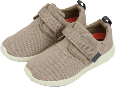 Marianne Shoes SaiSai Foot Mechanics Stretch Knit Sneakers, Mocha Beige, Size S (22.0-22.5cm), WG150