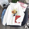 Agatsuma Zenitsu Demon Slayer Graphic Hoodies Swweatshirt Men Streetwear Harajuku Female Oversized Casual Pullover
