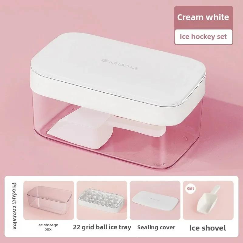 22 Ice Ball Mini Round Ice Cube Tray Silicone Ice Cube Tray with Lid and Ice TrayIce Maker for Whiskey Cocktails and Homemade