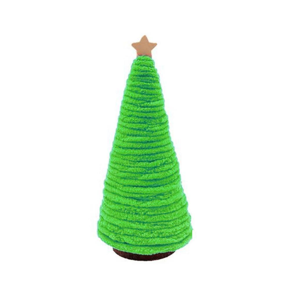 

Искусственные рождественские елки ручной работы Разноцветные рождественские настольные украшения Детские подарки S зелёный