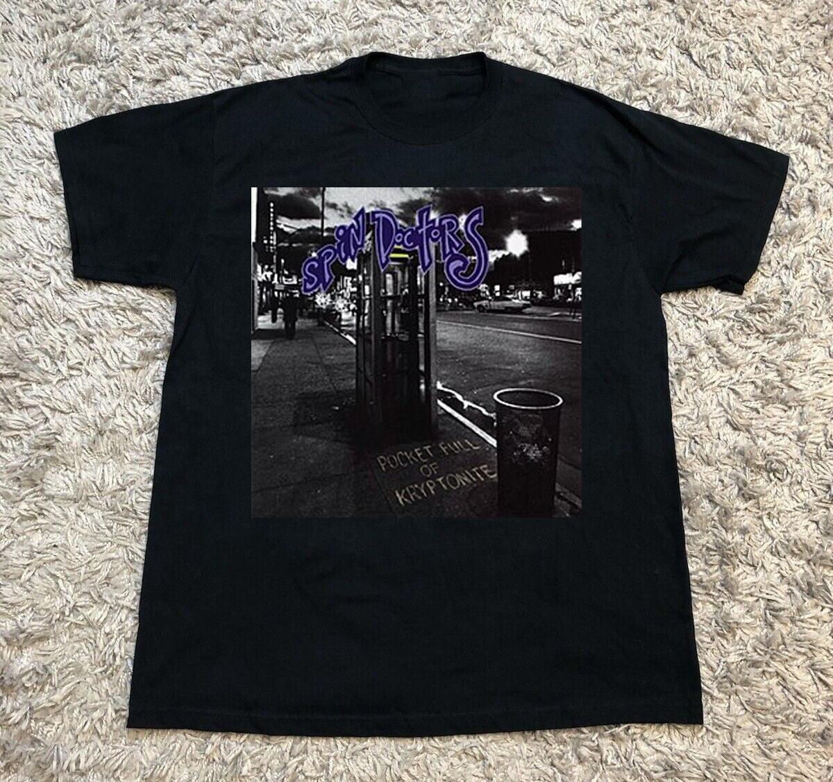 SPIN DOCTORS-POCKETFUL OF KRYPTONITE Black Shirt L563 S