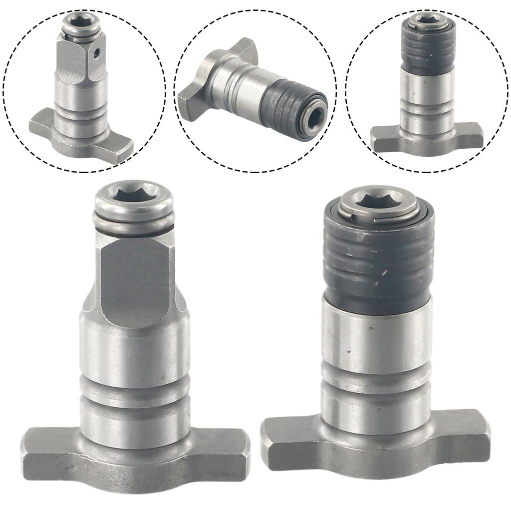 Electric Brushless Wrench Shaft Accessories 2pcs Set 18V with 4 Inch Hex Adapter Compatible with Quick Change and Drill Chucks