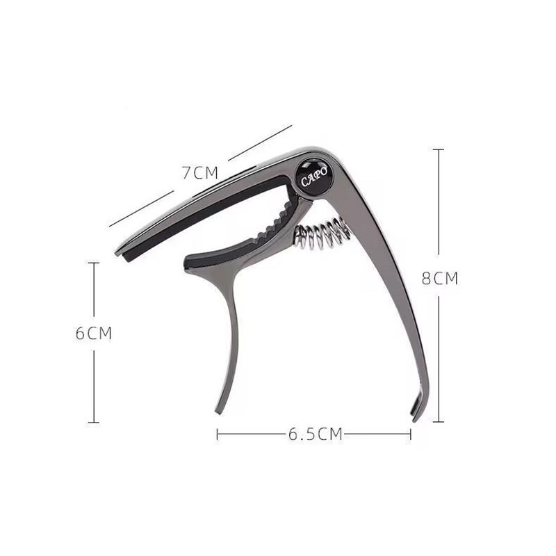 Guitar Capo Metal Zinc Alloy Tuner Clamp Professional Key Trigger Capo for Acoustic Electric Guitars