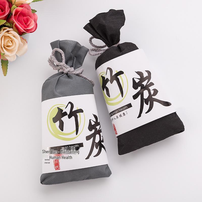 Bamboo Charcoal Bag 140g - Car Deodorizer & Formaldehyde Remover