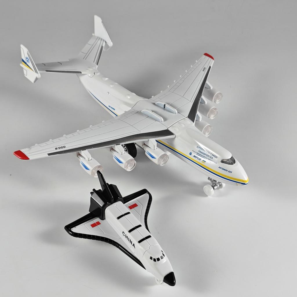Alloy Plane Model Antonov An-225 Mriya Transport Plane Deicast Metal Model Collection Decorative Gift Boys Desktop Ornaments