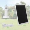 6W Solar Panel for Ring Camera, Adjustable Solar Panel Compatible with Ring Spotlight Cam Plus/Pro and Cam Battery, IP65 Waterproof Solar Charger
