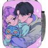 Temporada Escolar Animación de Dibujos Animados Bolsa de Almuerzo Niños Estampado Completo Bolsa Térmica Digital 3D Bolsa Portátil para Picnic al Aire Libre