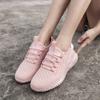 Hot Pink Women's Running Shoes Big Size 46 Breathable Socks Sneakers For Men Women Lightweight Walking Shoes Men's Sports Shoes
