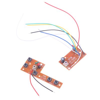 5Ch Rc Fernbedienung 27Mhz Schaltung Pcb Sender und Empfänger Board