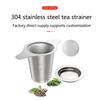 Stainless Steel Tea Infuser with Handle Fine Mesh Loose Leaf Tea Diffuser Hanging Design for Teapots And Mugs