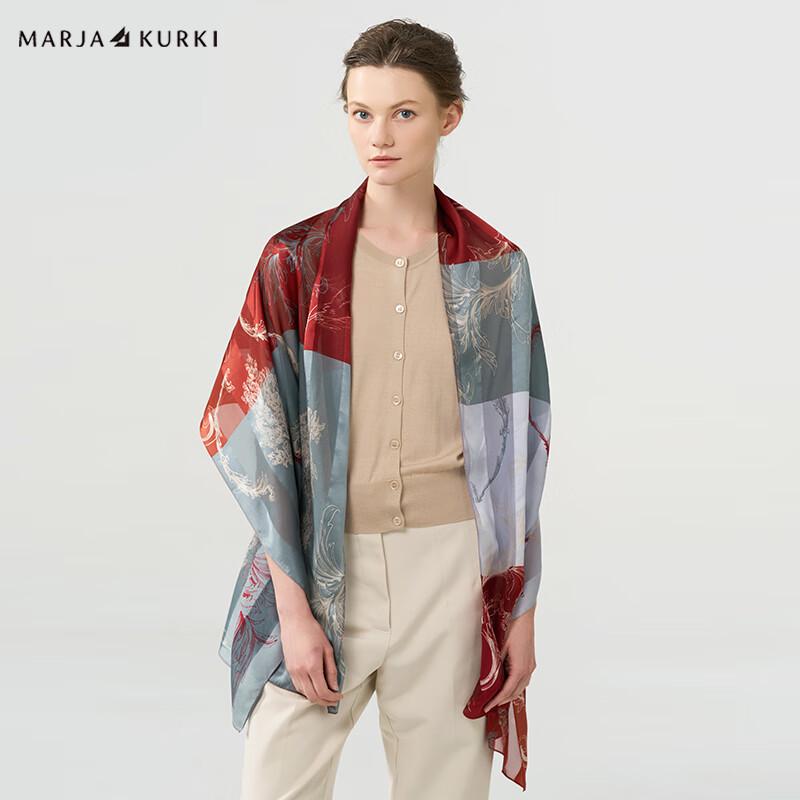 

MARJA KURKI Women s Mulberry Silk Scarf & Shawl