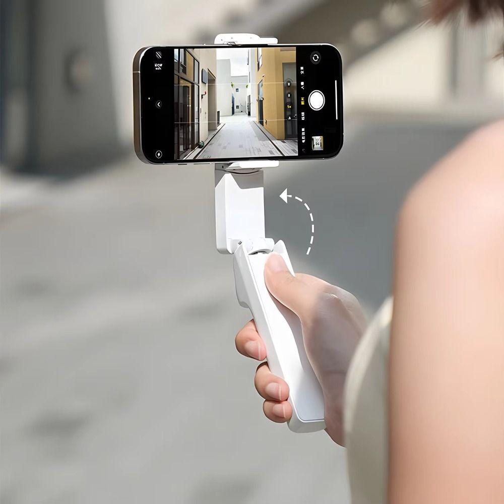 Anti-Wackel Mini Bluetooth Selfie Stick Faltbarer Handheld Handyhalter Videoaufnahme