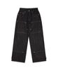 AAKAM Steve Cinch Back Denim Pants (Black)