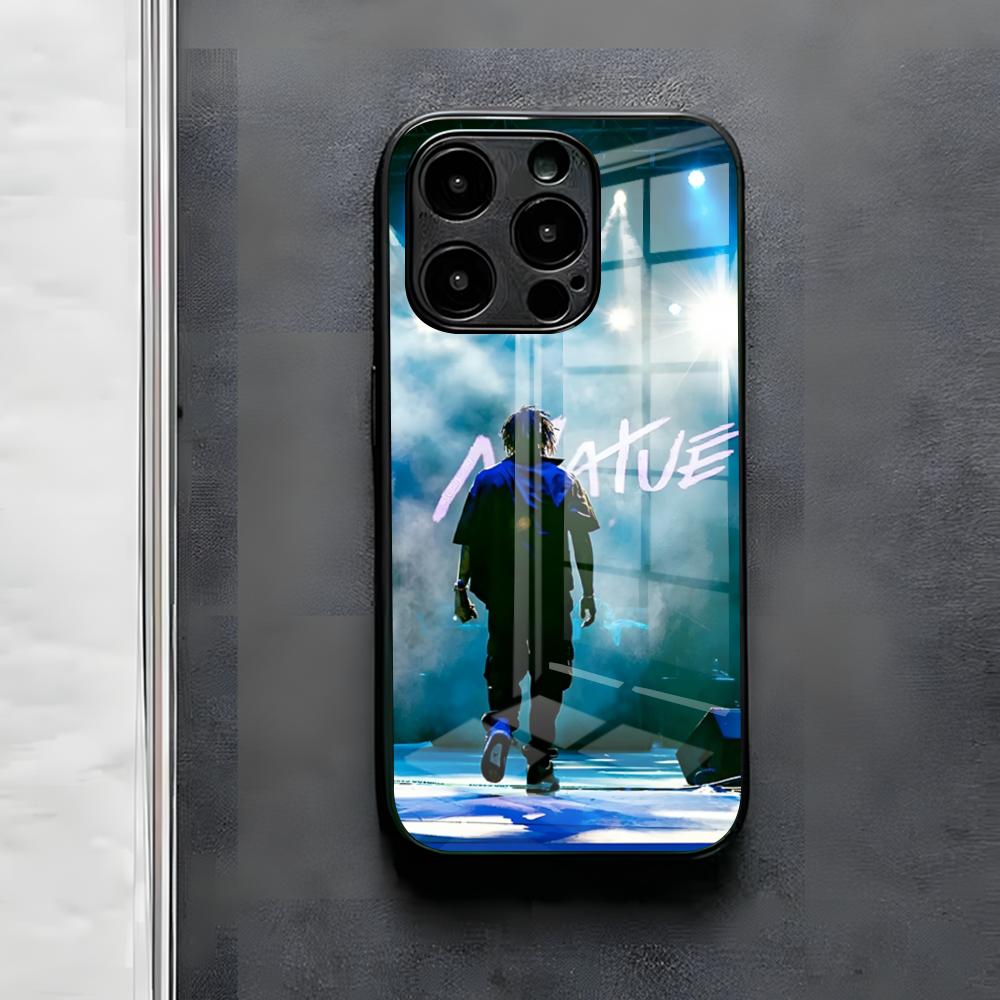 Rapper Matue 333 Phone Case For IPhone 17 Air 16 E Pro Max 15 14 13 Mini 12 Pro 11 Max Plus Black Glass Cover