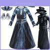 Deslumbrante Fantasia de Doutor da Peste de Halloween Para Meninas Elegante Vestido de Cosplay Com Máscara e Luvas