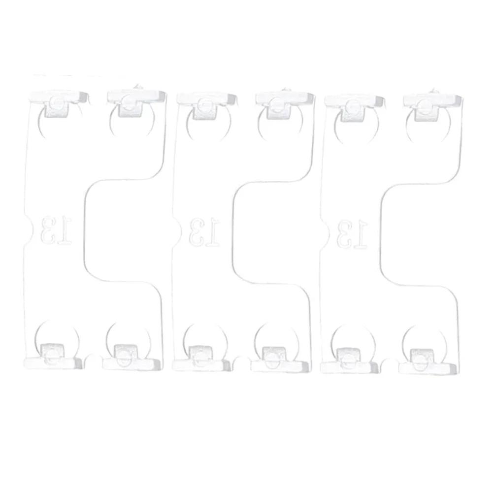 30pcs Blind Decoration Fixing Clip Blind Valance Clip ABS 3*2*1'' Hanger Clip For Blind Header For Home Application Accessories