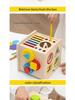 8-in-1 Montessori Early Education Toy: Shape & Color Matching, Ball & Coin Toss, Fine Motor Skills