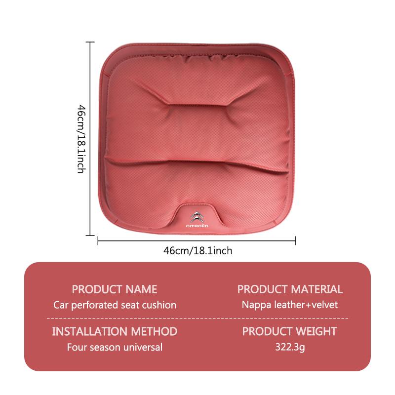 Car Cushion Velvet Breathable Front Seat Protector Anti-slip Pad For Citroen Grand Berlingo Jumper Celysee Xsara Picasso