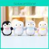 Penguin Figurine Bellyband Bag Animal Ornament Keychain Plush Gift Pp Cotton