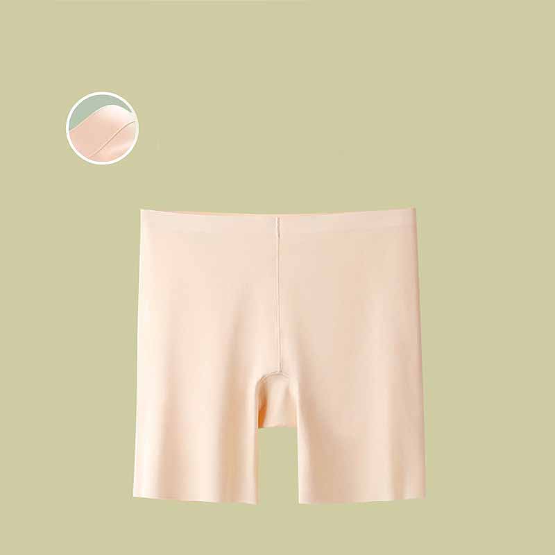 Damen-Sicherheitshose, dünne, atmungsaktive, nicht kräuselnde Boxershorts, kurze Hosen mit hoher Taille, Übergröße, viereckige Legging-Shorts