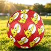 Pikachu Printed Size 5 Standard Football, Waterproof PU Training Soccer Ball for Outdoor Sports