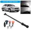 Multiple Shape Head Auto Dent Repair Hammer Set, Magnetic Grip Accessories for Car Body Restoration Various Damage Types