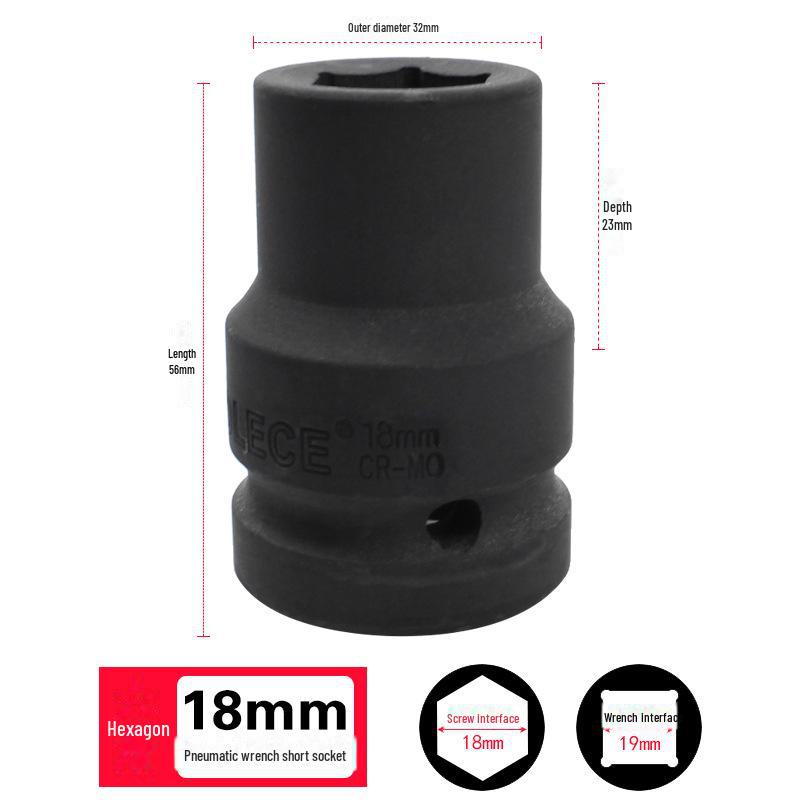 Tolis 3/4” Heavy Duty Pneumatický imbusový klíč 17-41mm