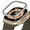 Tempered Glass for Watch Ultra 49mm Titanium Metal Frame Anti-Scratch film for Series Ultra 2 Screen Protector Accessories