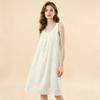 Estiva Donna Yunjin Cotone Senza Maniche Camicia da Notte Dolce Stile Ragazza Vestibilità Larga Cotone Viscosa Abito da Casa Casual Loungewear Quotidiano da Esterno Pigiami