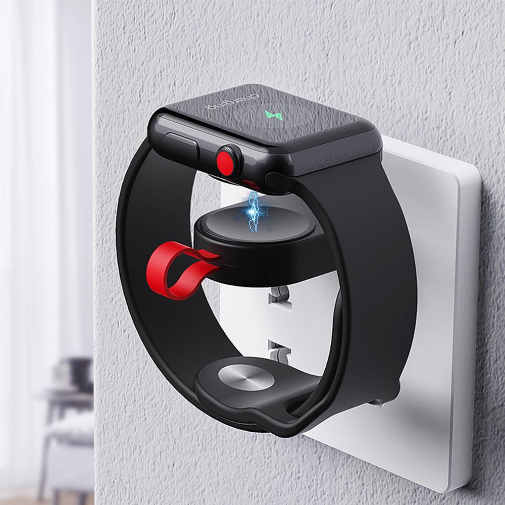 Carregador USB DUODUO para iwatch série 6 5 4 3 2 estação de carregamento sem fio portátil smartwatch cabo