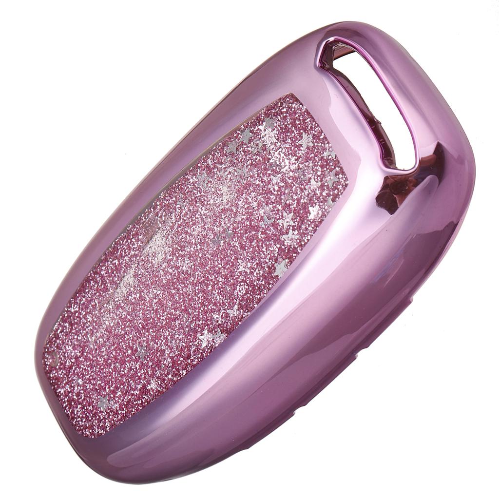 Pink Protective TPU Key Case for 2014 2015 Audi A4 S4 A5 S5 RS5 Q5 Quattro
