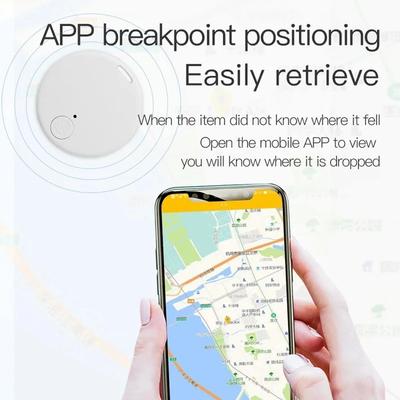 Katze Hund GPS Bluetooth 5.0 Tracker Anti-Verlust Gerät Rundes Anti-Verlust Gerät Haustier Kinder Tasche Geldbörse Tracking Intelligenter Finder Ortungsgerät