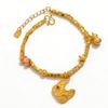 Gold-Plated Fox Mask Butterfly Bracelet - Fashion 2026 Niche Rave Style