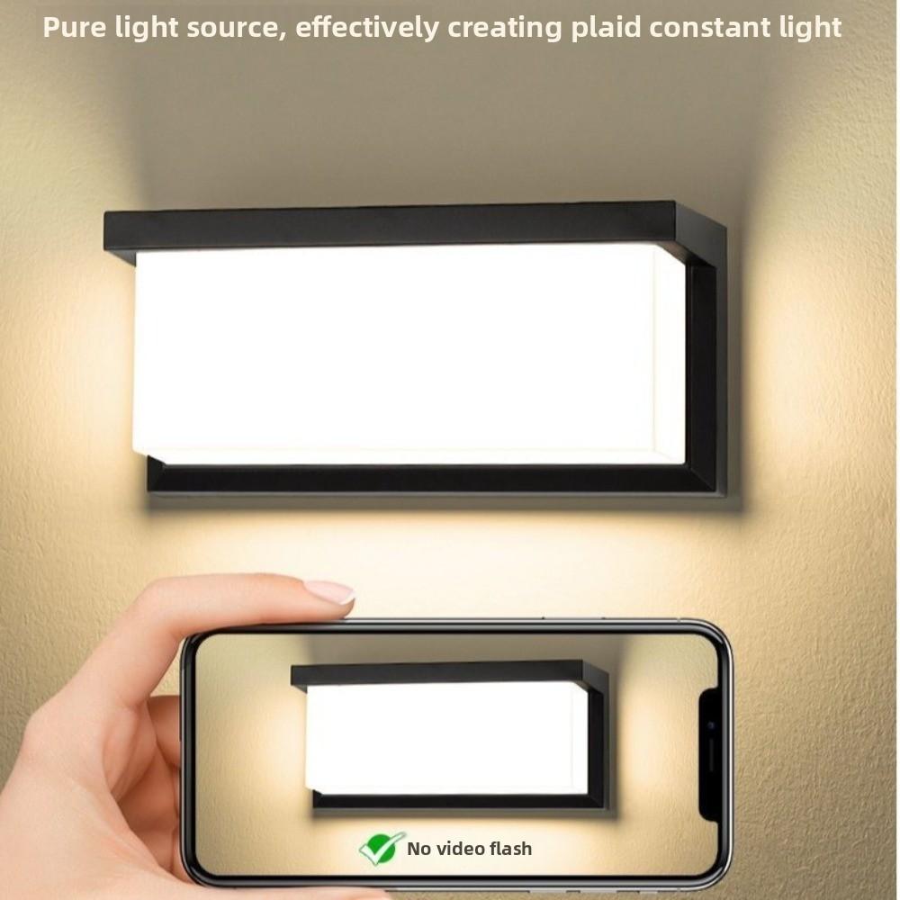 Modern Porch Light Waterproof LED Wall Lamp New Wall Lamp Outdoor Lighting