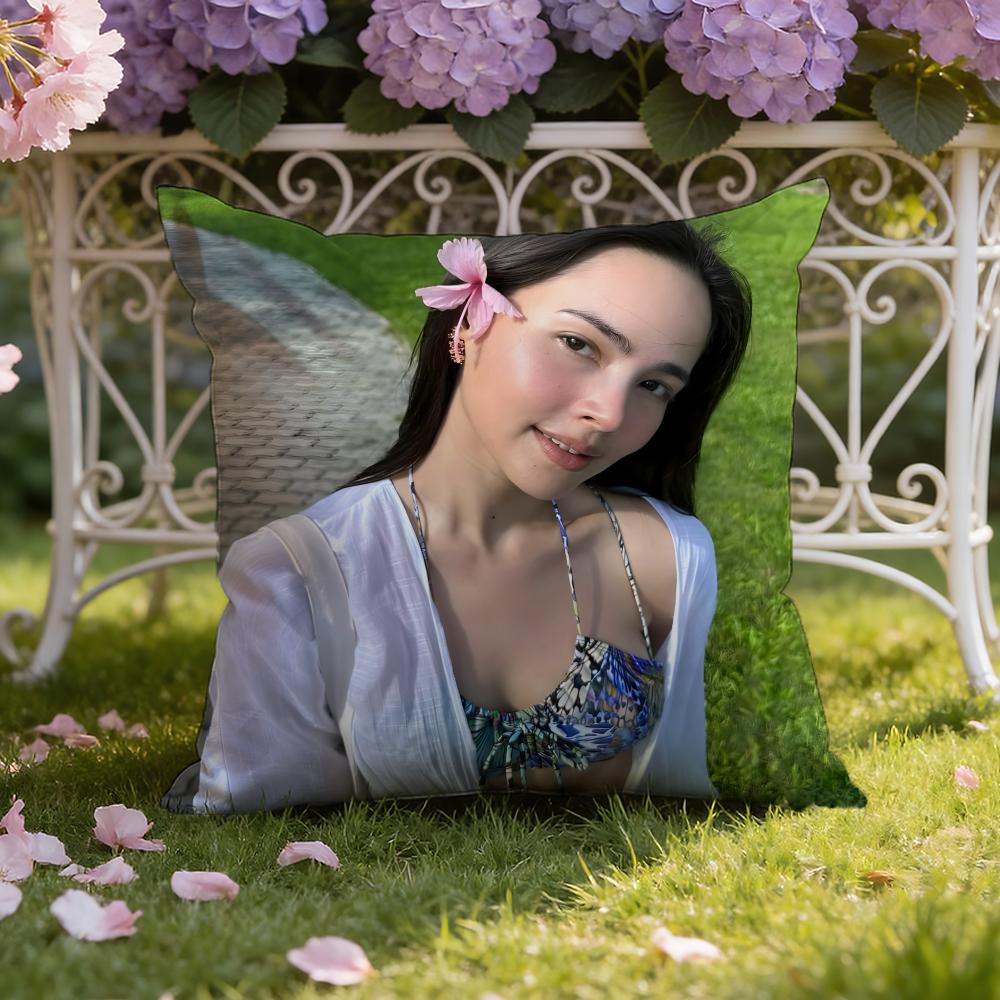 Thai Actor U-Urassaya S-Sperbund Cushion Cover Home & Car Dual-Scene Pillow Cover: Reversible for Premium Comfort
