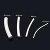MNFT 1Bag Silicone Clinder Elastic Foam Strips Floating for Fishing Lure DIY Fly Tying White Color Fly Tying Material