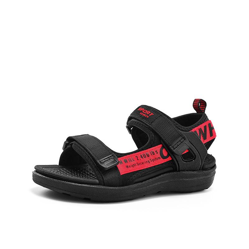 Korean Style Boys' Sandals 2025: Soft Sole, Fashion Sports, Beach Shoes for Kids